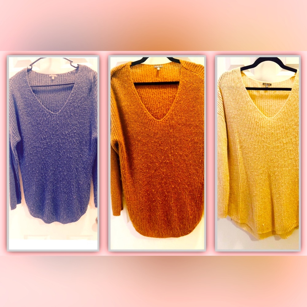 Knit Sweaters - Slightly Oversized [3 colors] | Charlotte Russe Size M, L, XL